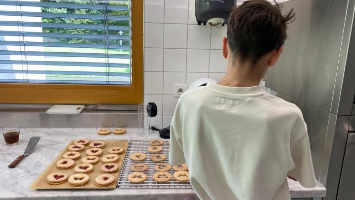 Reges Treiben in der Küche